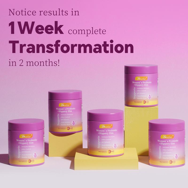 LEEFAR Her Juicy Probiotics - 60 Gummies